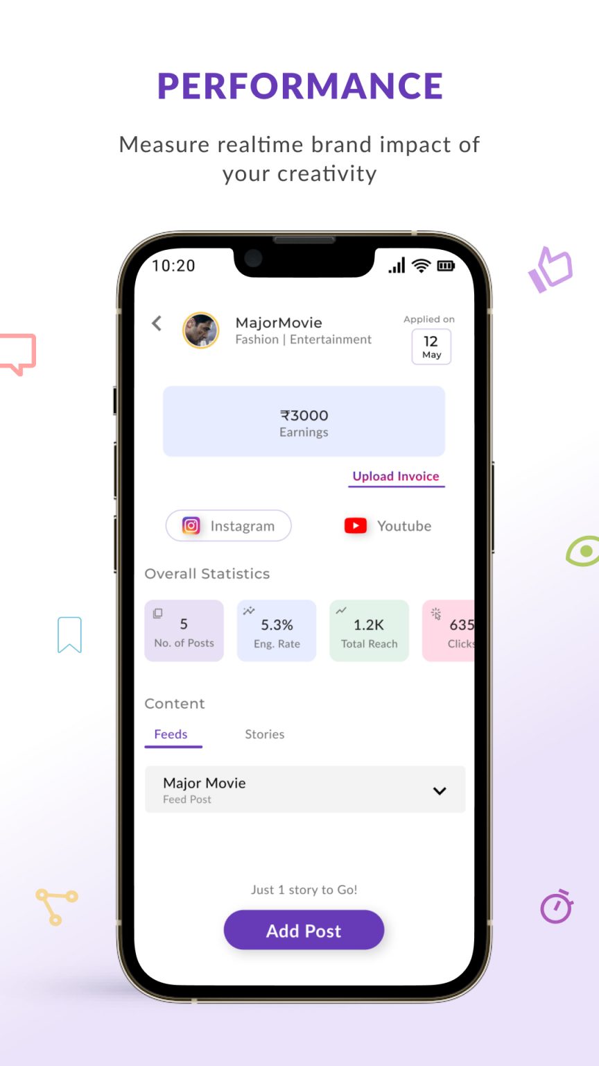 Influencer App for easy brand collaborations | Influencer.in